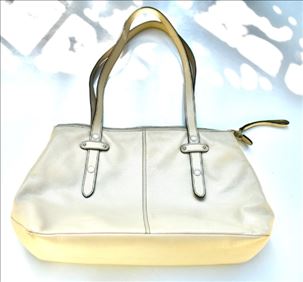Abbildung: Damen-Handtasche PICARD, echt Leder, groß, Beige, sehr gut